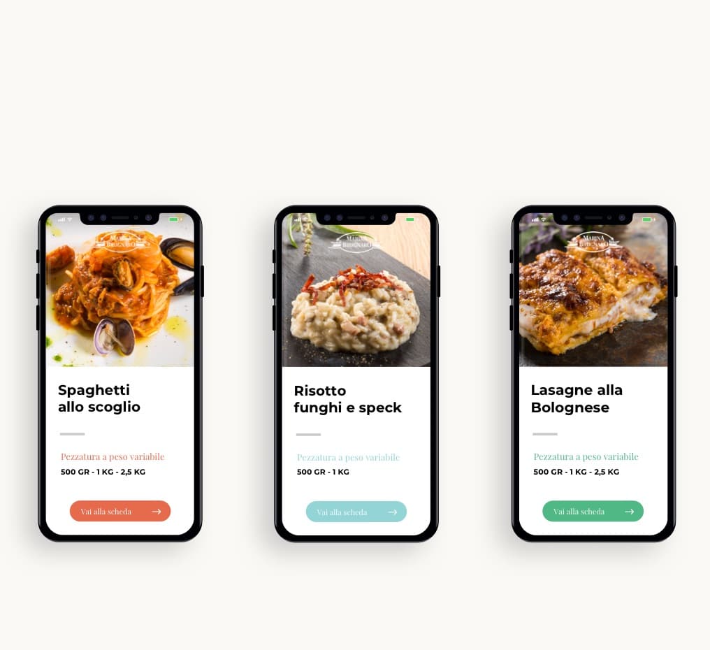 sito ecommerce food